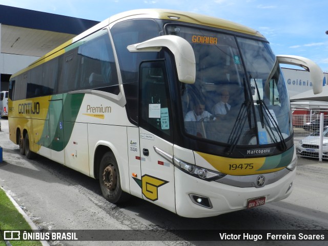 Empresa Gontijo de Transportes 19475 na cidade de Goiânia, Goiás, Brasil, por Victor Hugo  Ferreira Soares. ID da foto: 11036156.