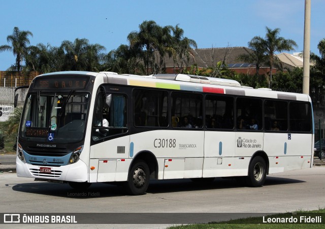 Transportes Futuro C30188 na cidade de Rio de Janeiro, Rio de Janeiro, Brasil, por Leonardo Fidelli. Número da foto: #11036655.