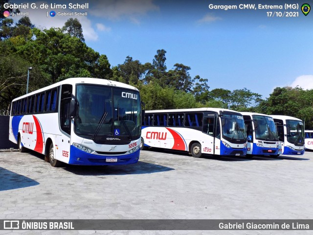 CMW Transportes 1226 na cidade de Extrema, Minas Gerais, Brasil, por Gabriel Giacomin de Lima. Número da foto: #11036834.