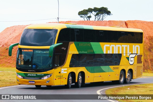 Empresa Gontijo de Transportes 25000 na cidade de Guarapari, Espírito Santo, Brasil, por Paulo Henrique Pereira Borges. Número da foto: #11036419.