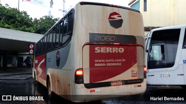 Viação Serro 2060 na cidade de Belo Horizonte, Minas Gerais, Brasil, por Hariel Bernades. ID da foto: 11037357.