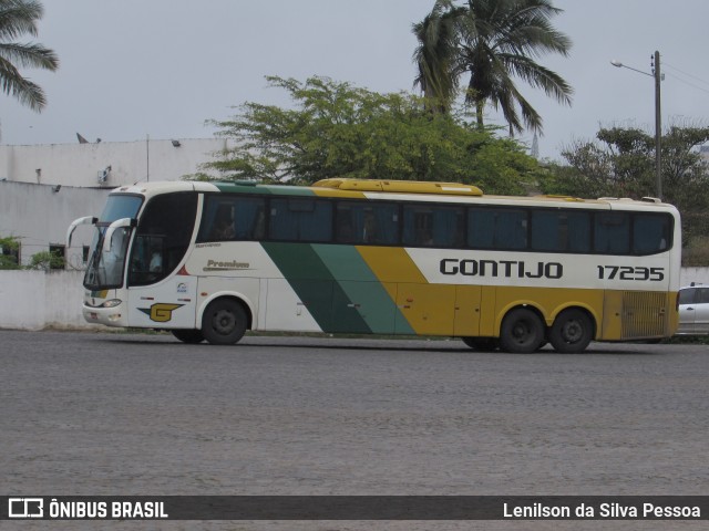 Empresa Gontijo de Transportes 17235 na cidade de Caruaru, Pernambuco, Brasil, por Lenilson da Silva Pessoa. Número da foto: #11037176.