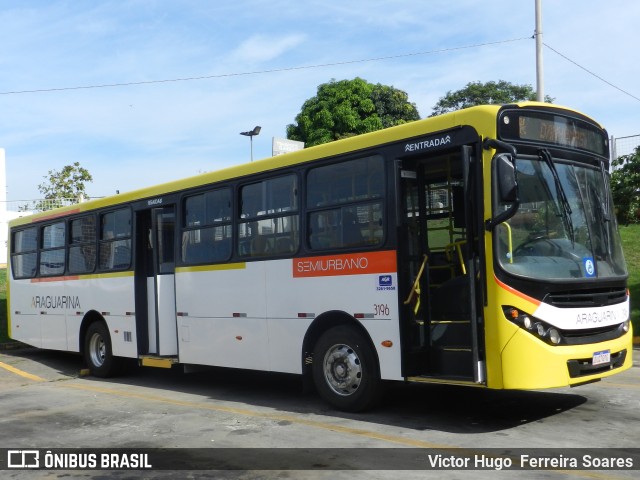 Viação Araguarina 3196 na cidade de Goiânia, Goiás, Brasil, por Victor Hugo  Ferreira Soares. Número da foto: #11036104.