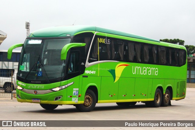 Viação Umuarama 19041 na cidade de Curitiba, Paraná, Brasil, por Paulo Henrique Pereira Borges. Número da foto: #11036366.