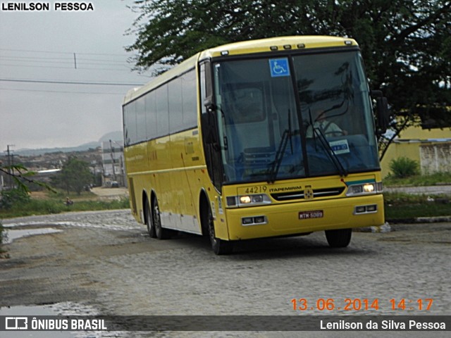 Viação Itapemirim 44219 na cidade de Caruaru, Pernambuco, Brasil, por Lenilson da Silva Pessoa. Número da foto: #11036124.