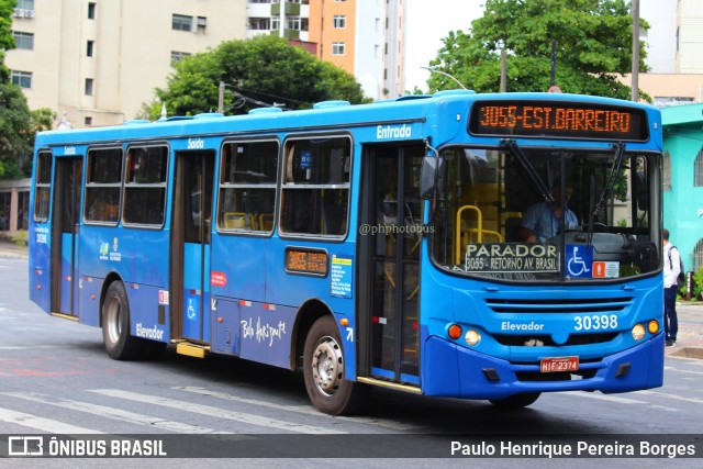 Bettania Ônibus 30398 na cidade de Belo Horizonte, Minas Gerais, Brasil, por Paulo Henrique Pereira Borges. Número da foto: #11036293.