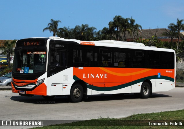 Linave Transportes RJ 146.054 na cidade de Rio de Janeiro, Rio de Janeiro, Brasil, por Leonardo Fidelli. Número da foto: #11036641.