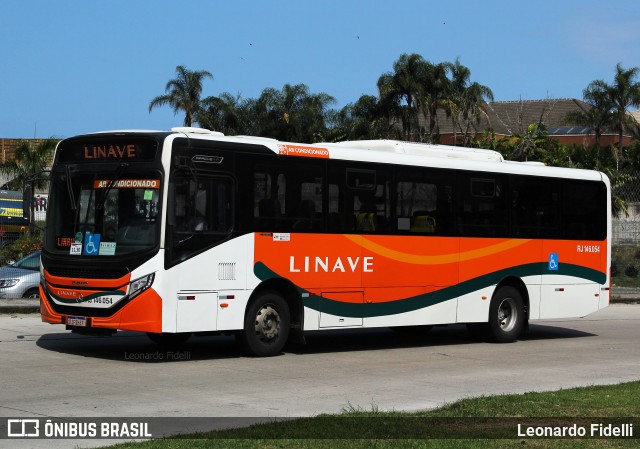 Linave Transportes RJ 146.054 na cidade de Rio de Janeiro, Rio de Janeiro, Brasil, por Leonardo Fidelli. ID da foto: 11036641.