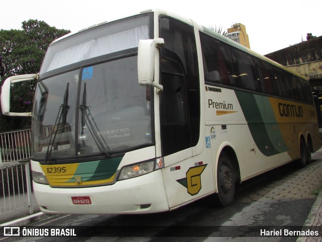 Empresa Gontijo de Transportes 12395 na cidade de Belo Horizonte, Minas Gerais, Brasil, por Hariel Bernades. Número da foto: #11036585.