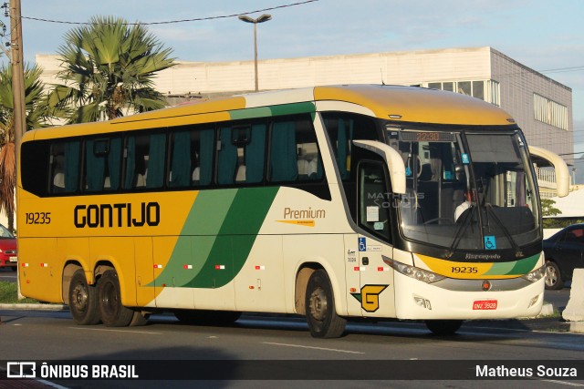 Empresa Gontijo de Transportes 19235 na cidade de Vitória, Espírito Santo, Brasil, por Matheus Souza. ID da foto: 11040557.