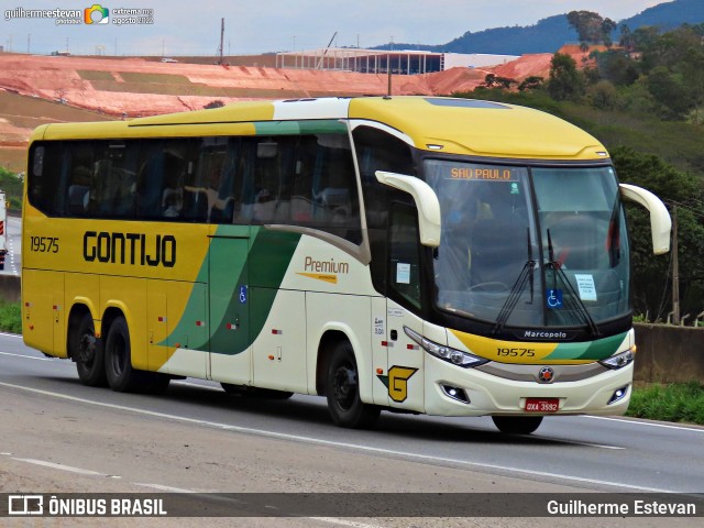 Empresa Gontijo de Transportes 19575 na cidade de Extrema, Minas Gerais, Brasil, por Guilherme Estevan. Número da foto: #11040720.