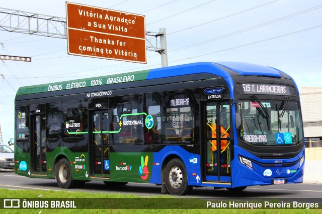 Nova Transporte 22343 na cidade de Vitória, Espírito Santo, Brasil, por Paulo Henrique Pereira Borges. Número da foto: #11040194.