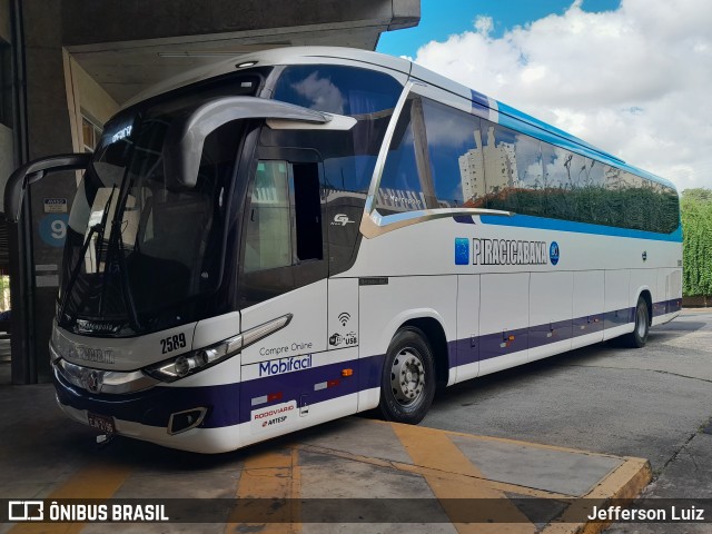 Viação Piracicabana 2589 na cidade de Limeira, São Paulo, Brasil, por Jefferson Luiz. Número da foto: #11038203.