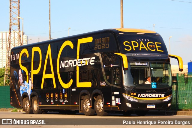 Expresso Nordeste 5635 na cidade de São Paulo, São Paulo, Brasil, por Paulo Henrique Pereira Borges. Número da foto: #11040274.