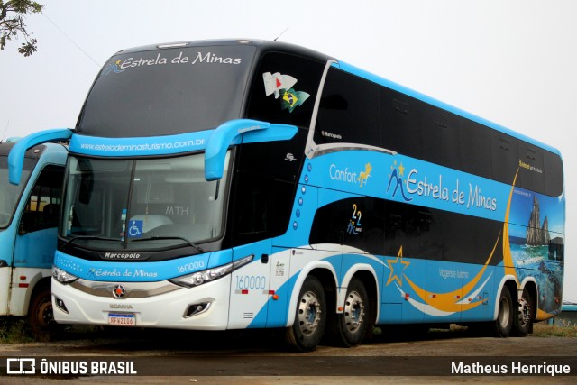 Estrela de Minas Viagens e Turismo 160000 na cidade de São Brás do Suaçuí, Minas Gerais, Brasil, por Matheus Henrique. Número da foto: #11040129.
