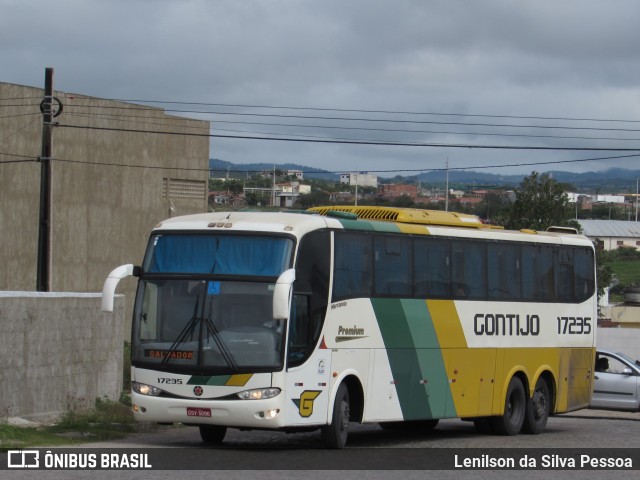 Empresa Gontijo de Transportes 17235 na cidade de Caruaru, Pernambuco, Brasil, por Lenilson da Silva Pessoa. Número da foto: #11038916.