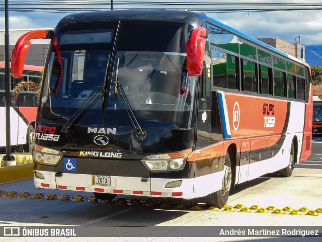 TUASA - Transportes Unidos Alajuelenses 67 na cidade de Alajuela, Alajuela, Costa Rica, por Andrés Martínez Rodríguez. Número da foto: #11039552.
