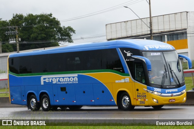 Fergramon Transportes 2060 na cidade de São José dos Campos, São Paulo, Brasil, por Everaldo Bordini. Número da foto: #11040002.