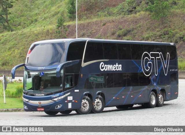 Viação Cometa 719301 na cidade de Juiz de Fora, Minas Gerais, Brasil, por Diego Oliveira. ID da foto: 11040483.