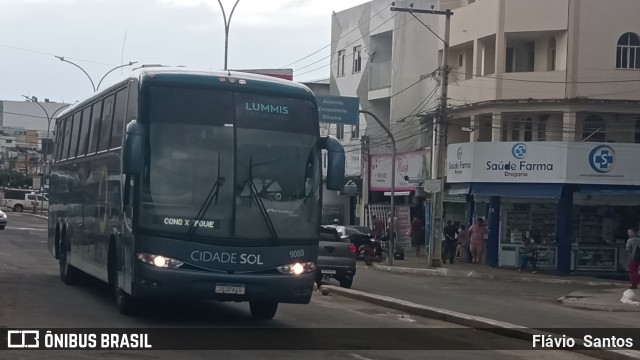 Viação Cidade Sol 9080 na cidade de Vitória da Conquista, Bahia, Brasil, por Flávio  Santos. ID da foto: 11038737.