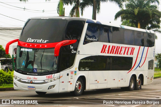 IBV Turismo - Barretur 1905 na cidade de Campos dos Goytacazes, Rio de Janeiro, Brasil, por Paulo Henrique Pereira Borges. Número da foto: #11040245.
