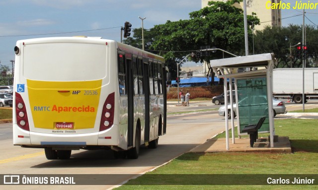 HP Transportes Coletivos 20536 na cidade de Goiânia, Goiás, Brasil, por Carlos Júnior. Número da foto: #11040967.