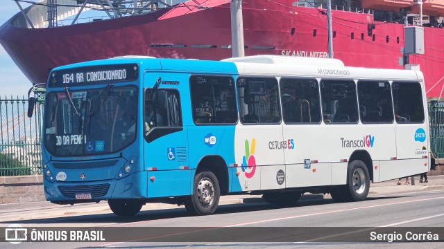 Unimar Transportes 24278 na cidade de Vitória, Espírito Santo, Brasil, por Sergio Corrêa. Número da foto: #11038192.