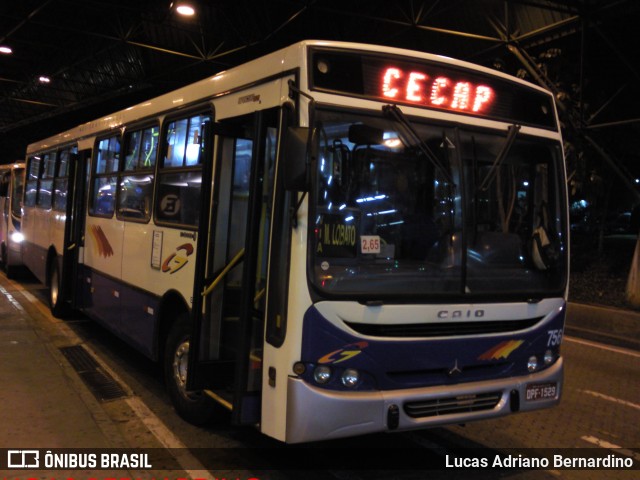 Guarulhos Transportes 756 na cidade de Guarulhos, São Paulo, Brasil, por Lucas Adriano Bernardino. ID da foto: 11039208.