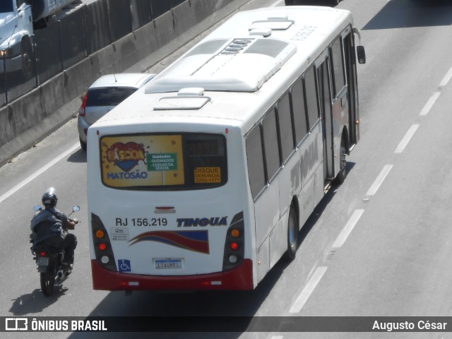 Transportadora Tinguá RJ 156.219 na cidade de Nova Iguaçu, Rio de Janeiro, Brasil, por Augusto César. ID da foto: 11038369.