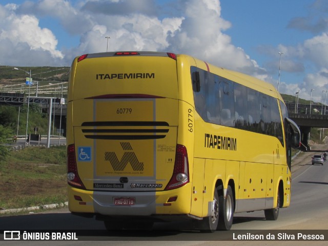 Viação Itapemirim 60779 na cidade de Caruaru, Pernambuco, Brasil, por Lenilson da Silva Pessoa. Número da foto: #11039054.