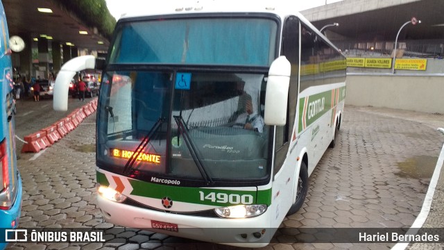 Empresa Gontijo de Transportes 14900 na cidade de Belo Horizonte, Minas Gerais, Brasil, por Hariel Bernades. Número da foto: #11037929.