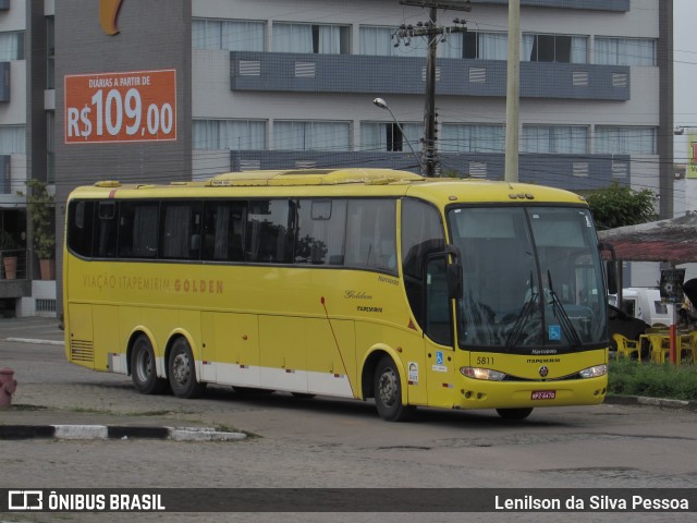 Viação Itapemirim 5811 na cidade de Caruaru, Pernambuco, Brasil, por Lenilson da Silva Pessoa. Número da foto: #11038928.