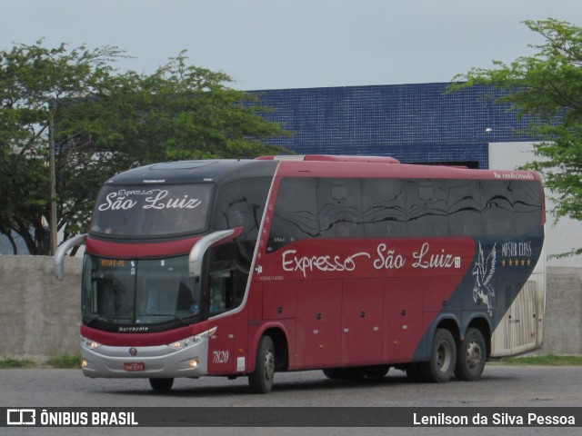 Expresso São Luiz 7820 na cidade de Caruaru, Pernambuco, Brasil, por Lenilson da Silva Pessoa. Número da foto: #11038924.