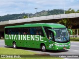 Auto Viação Catarinense 3352 na cidade de Florianópolis, Santa Catarina, Brasil, por Matheus Vieira Mortari. Número da foto: #:id.