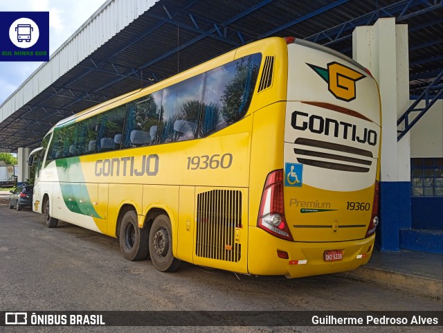 Empresa Gontijo de Transportes 19360 na cidade de Lambari, Minas Gerais, Brasil, por Guilherme Pedroso Alves. ID da foto: 11041959.