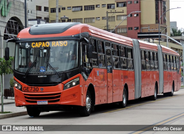 Viação Cidade Sorriso GE730 na cidade de Curitiba, Paraná, Brasil, por Claudio Cesar. ID da foto: 11043561.