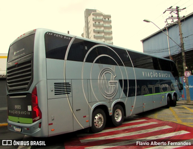 Viação Garcia 89005 na cidade de Sorocaba, São Paulo, Brasil, por Flavio Alberto Fernandes. Número da foto: #11041212.