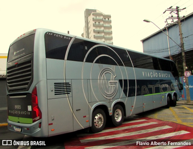 Viação Garcia 89005 na cidade de Sorocaba, São Paulo, Brasil, por Flavio Alberto Fernandes. ID da foto: 11041212.