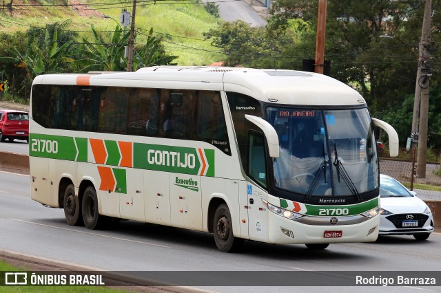 Empresa Gontijo de Transportes 21700 na cidade de Belo Horizonte, Minas Gerais, Brasil, por Rodrigo Barraza. ID da foto: 11041489.