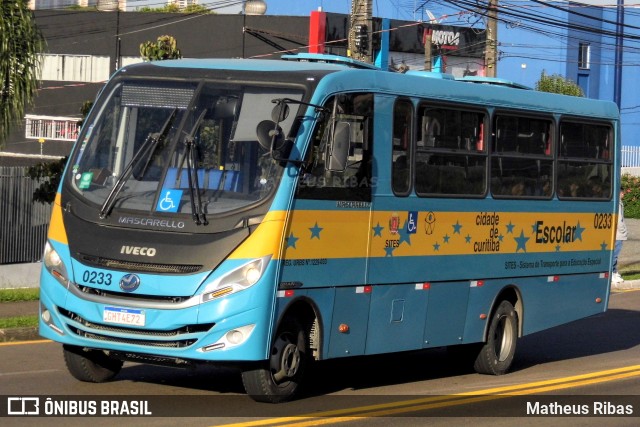 Transporte Acessível Unicarga 0233 na cidade de Curitiba, Paraná, Brasil, por Matheus Ribas. Número da foto: #11042501.