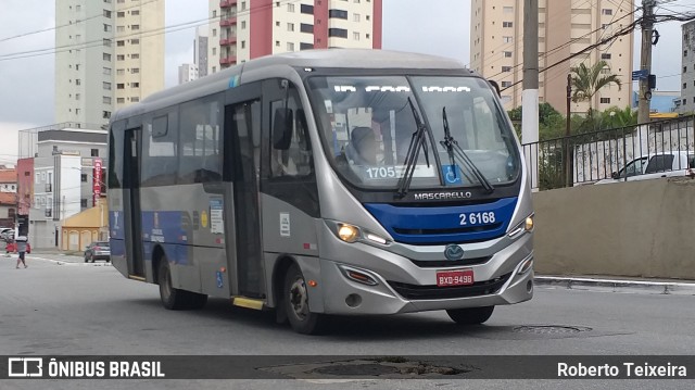 Transcooper > Norte Buss 2 6168 na cidade de São Paulo, São Paulo, Brasil, por Roberto Teixeira. Número da foto: #11042728.