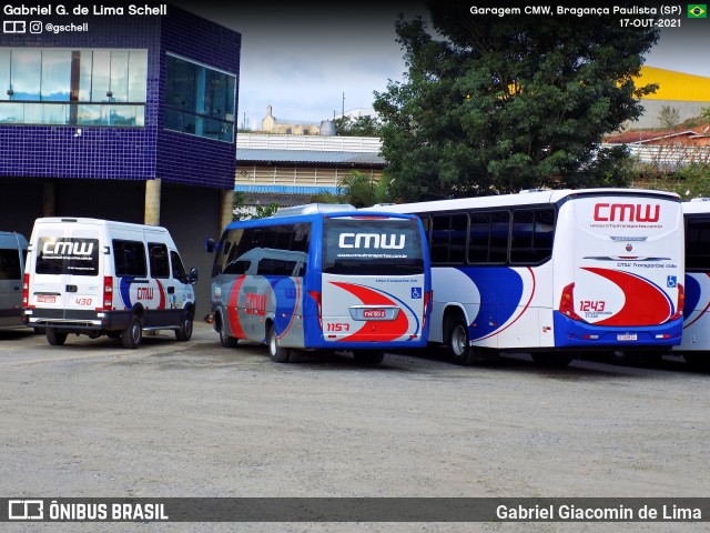 CMW Transportes 1157 na cidade de Bragança Paulista, São Paulo, Brasil, por Gabriel Giacomin de Lima. Número da foto: #11041426.