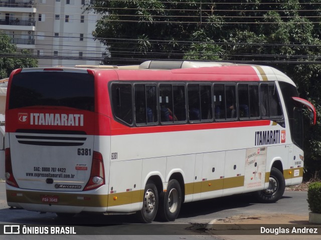 Expresso Itamarati 6381 na cidade de Cuiabá, Mato Grosso, Brasil, por Douglas Andrez. ID da foto: 11042644.