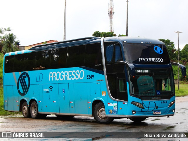 Auto Viação Progresso 6249 na cidade de São Luís, Maranhão, Brasil, por Ruan Silva Andrade. ID da foto: 11044819.