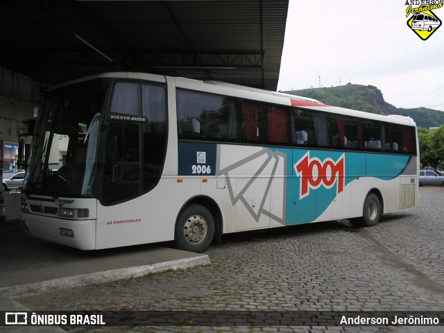 Auto Viação 1001 2006 na cidade de Leopoldina, Minas Gerais, Brasil, por Anderson Jerônimo. ID da foto: 11043975.