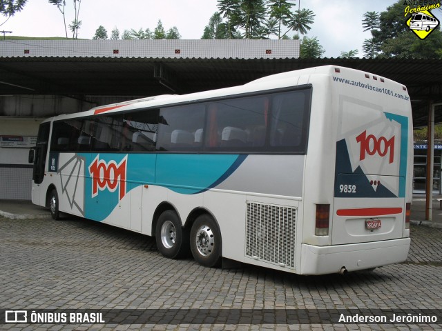 Auto Viação 1001 9852 na cidade de Leopoldina, Minas Gerais, Brasil, por Anderson Jerônimo. Número da foto: #11043981.