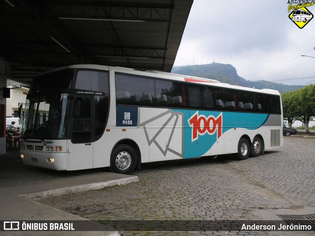 Auto Viação 1001 9852 na cidade de Leopoldina, Minas Gerais, Brasil, por Anderson Jerônimo. ID da foto: 11043980.