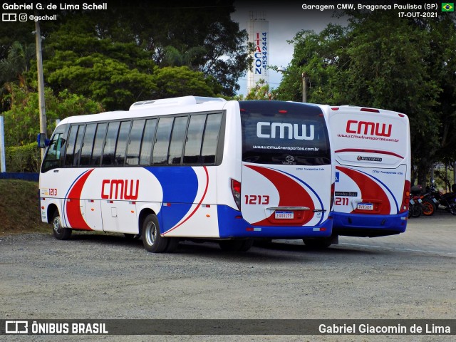 CMW Transportes 1213 na cidade de Bragança Paulista, São Paulo, Brasil, por Gabriel Giacomin de Lima. Número da foto: #11045907.
