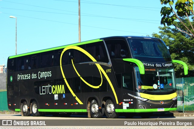 Expresso Princesa dos Campos 6992 na cidade de São Paulo, São Paulo, Brasil, por Paulo Henrique Pereira Borges. Número da foto: #11045785.