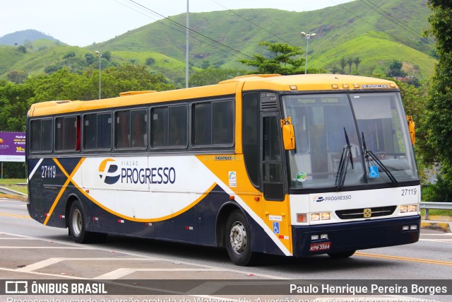 Viação Progresso 27119 na cidade de Barra do Piraí, Rio de Janeiro, Brasil, por Paulo Henrique Pereira Borges. Número da foto: #11045944.
